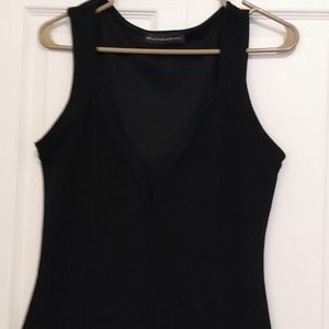 Symphony Plus Low Cut Mini Black Dress. Just like new Size 1X